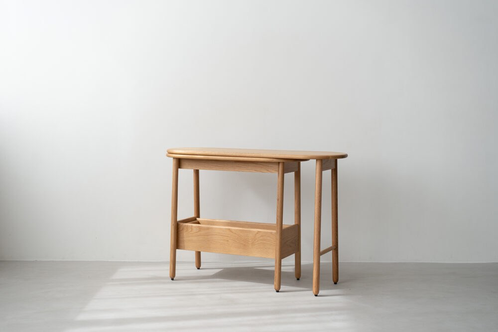 現代極簡木製茶几